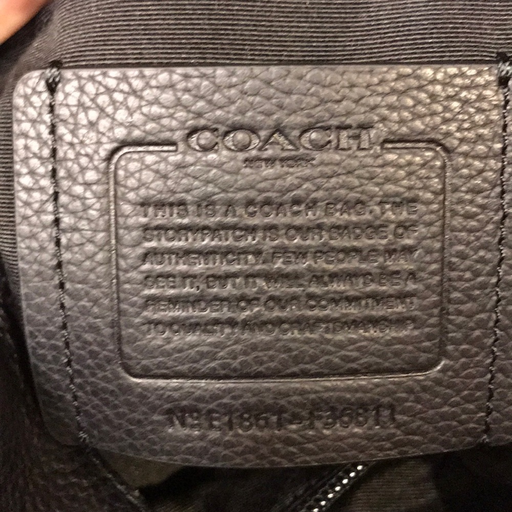 Coach Backpack Black - Picture 6 of 8